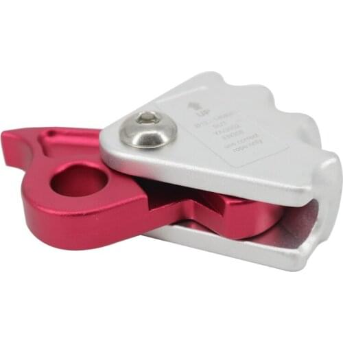 X7AC Safety Climbing Rope Grab Tree Arborist Rock Mountaineering Rappelling Device