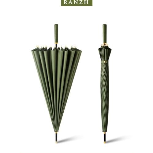 Large Umbrella Long Handle Windproof Uv Protection Business Adult Outdoor Umbrella Fashion Paraguas Mujer Rain Gear BD50UU