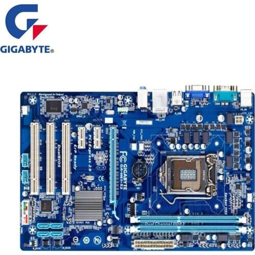 For Gigabyte GA-H61-S3 H61-S3 Motherboard LGA 1155 For Intel H61 Used Desktop Mainboard USB2.0 SATA2 PCI-E X16