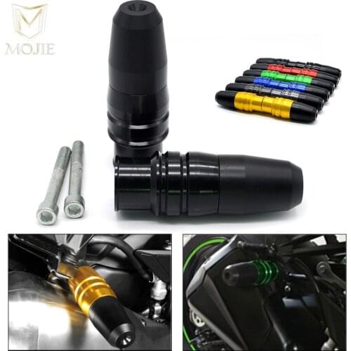 For kawasaki Ninja Z900 Z800 Z300 Z250 Ninja 300 Z 800 900 250 300 Falling Protectors Motorcycle CNC Aluminum Sliders Crash Pad