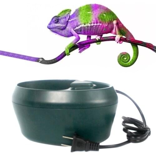 Reptile Water Dispenser Drinking Water Dripper Bowl Nontoxic Automatic Circulation Filtration Water Dish Tank Accessory