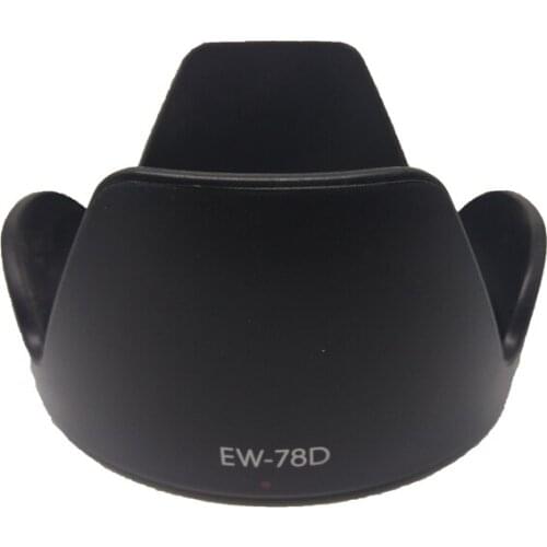 EW78D EW-78D Petal Shape Lens hood 72mm for Can&n 550D 60D 500D 50D 7D camera 18-200 28-200mm lens