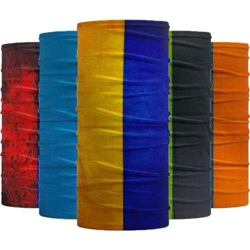 Solid Color Cycling Hiking Scarves Breathable Face Cover Bicycle Polyester Bandana Windproof Neck Scarf Women Sport Headbands