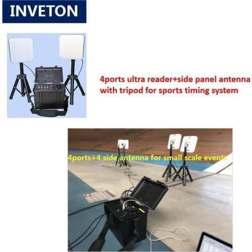 Passive running complete rfid sports marathon race timing uhf rfid reader software reusable race timing chips/floor mat antenna