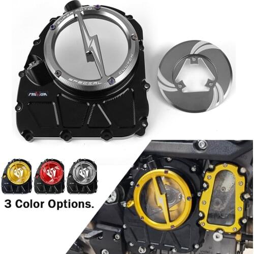 Motorcycle Engine Clear Clutch Cover Protector for Benelli BN600 TNT600 BN TNT 600 2020