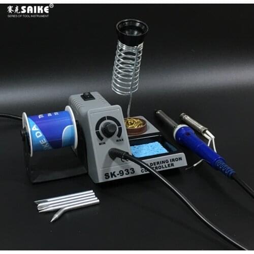 SK-933 60W Soldering station Heat soldering iron Electric soldering iron Welding 220V