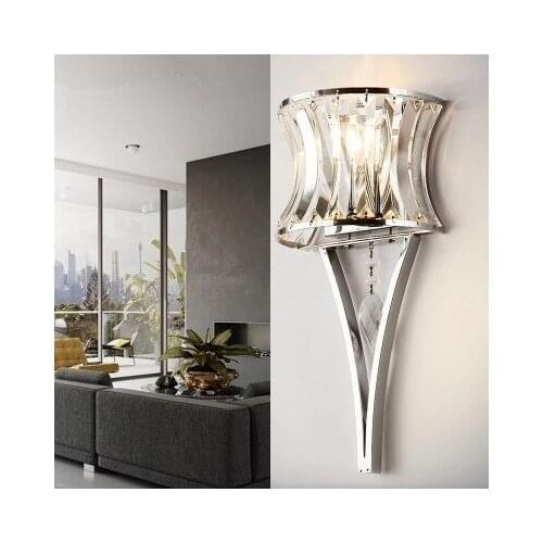 Modern Art led crystal decoration Iron wall lamp wall light indoor lighting wall sconces for bedroom bathroom wall lamp