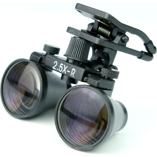 Dentist Loupes Binocular Surgical Loupe Lab Medical Magnifier WD 260-380MM Glasses Clip Magnifying Glass 3.5x