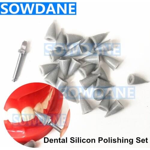 1 set Dental Silicone Set for Finishing and Polishing Composite Restorations Temporary Midi Crown Removal 2.35mm Dental Material