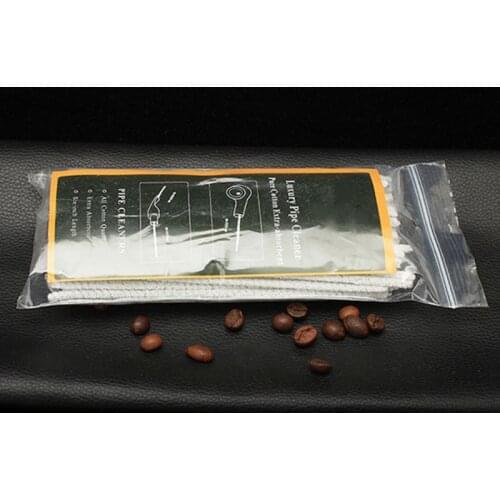 100pcs Cotton Smoking Pipe Cleaners Smoke Tobacco Pipe Cleaning Tool White Cigarette Holder Accessories