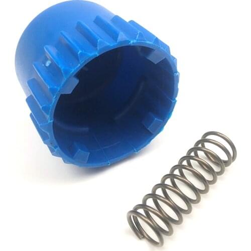 2Pcs/Set Trimmer Bump Knob+Spring For Husqvarna T35 String Trimmer Head Replace OEM 537185801 537186001