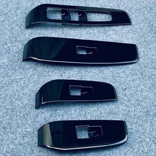 For RHD 2021 Nissan NOTE Stainless Window Control Panel Glass Lift Switch Cover Trim Protector Sticker Car Styling Accessories