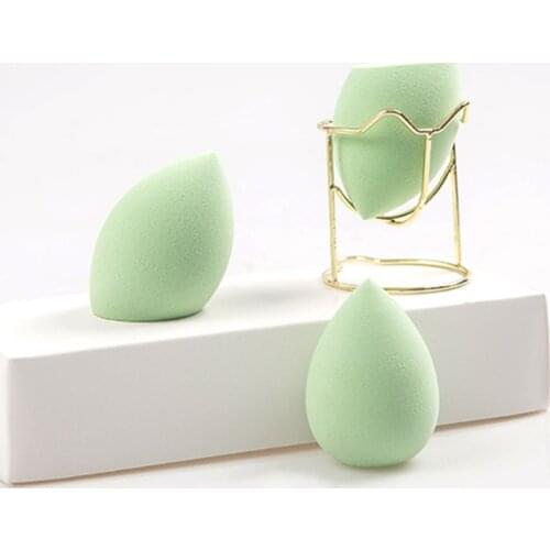 2021 New Cosmetic Puff Holder Rack Carbon Steel Makeup Beauty Egg Powder Puff Sponge Display Stand Alloy Drying Holder