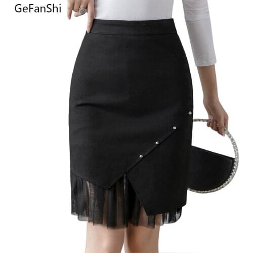 Женские юбки с высокой талией GeFanShi China At AliExpress