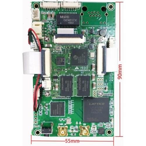 HWCODEC 2020 D1 MINI 90*55mm H.265/H.264 SDI CVBS Composite Synchronous Full HD 1080P 60FPS Low Latency Encoder for Drone