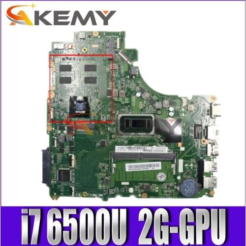 Mainboard For Lenovo V310-15ISK V310-15IKB V510-15IKB laptop motherboard DA0LV6MB6F0 with CPU i7 6500U RAM 4G GPU 2G 100% test