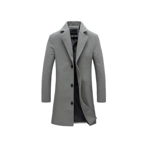 Мужские длинные тренчи MKASS China At AliExpress