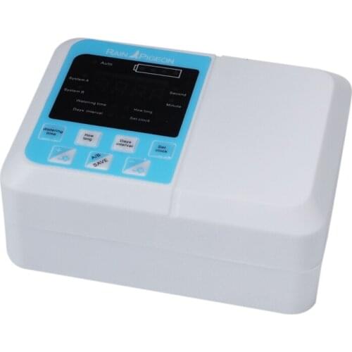 Pump ligent Garden Automatic Watering Device Solar Energy Charging Potted Plant Drip Irrigation Water Pump Timer System(Dou