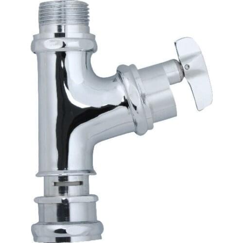 2015 Direct Selling New Arrival Stool Flushing Hand Control Squat Pan Hand Twisted Old Flush Valve / Copper Delay Faucet