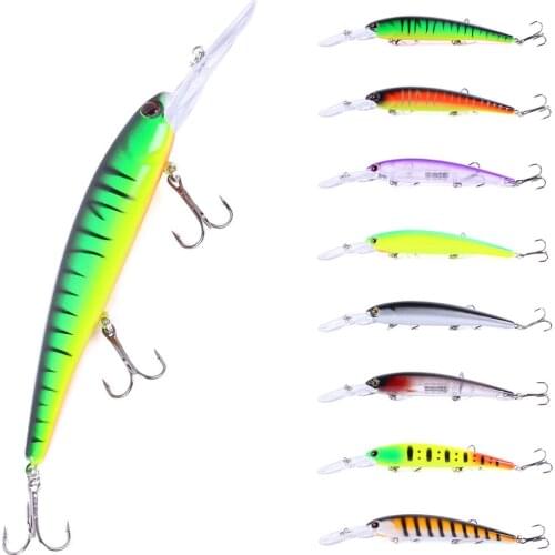 16cm 21g 8pcs Minnow Fishing Lure Laser Hard Artificial Bait 3D Eyes Fishing Wobblers Pike Carp Bait Crankbaits Fishing Tackle