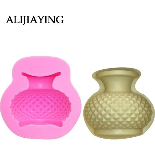 M1120 Flower Bottle Shoes Silicone Molds Chocolate Candy Fondant Mold Cake Decoration Tools
