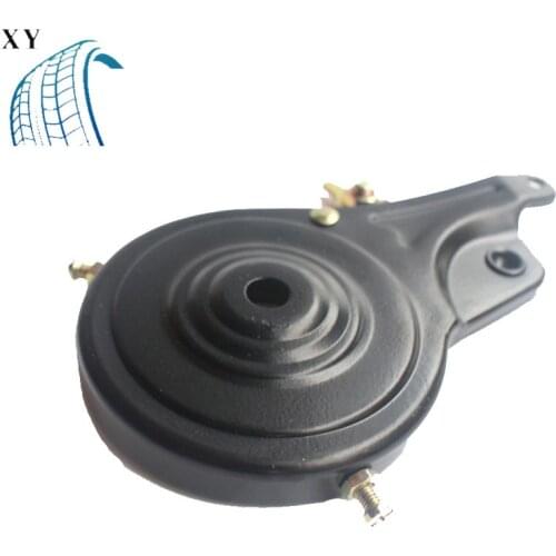 Electric Bike Drum Brake Aluminum Alloy Bicycle Scooter Lock Brake Assembly Metric Thread Rear Axle Shaft Cycling Accessories