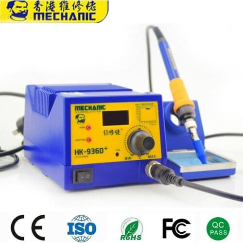 12 Sets MECHANIC HK-936D+ Soldering Station Constant Temperature Controller Digital Display Electric Welding Tool Sets