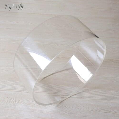 22inch arylic drum shells undrilled (no holes) with 45 degree bearing edge good (22 inch diameter)