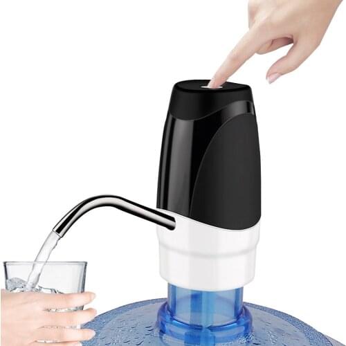 Water Bottle Dispenser Pump Automatic Electric Drinking Water Jug Pump USB Charging Water Dispensing Pump for Home Office