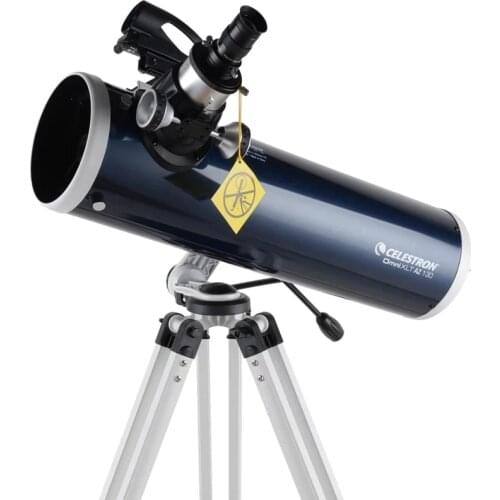 CELESTRON OMNI XLT 130AZ Newtonian Reflector TELESCOPE StarPointer Pro Finderscope Spotting Scopes With Aluminum Tripod#22152