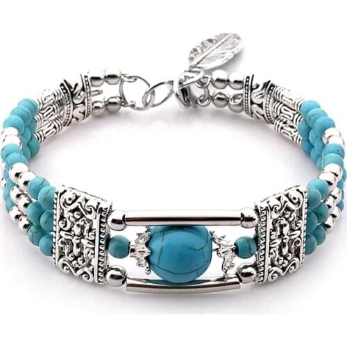 LOVBEAFAS Stone Bracelets