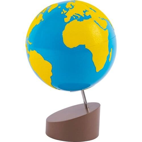 Baby Toy Montessori Colorful Map Globe of The Continents Learning & Education Early Childhood Education Kids Brinquedos Juguetes