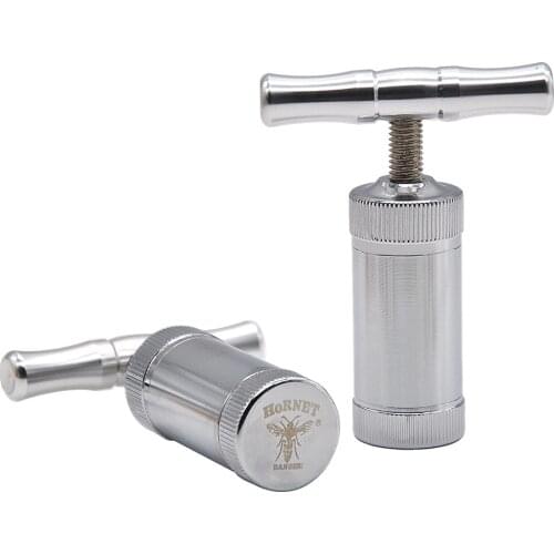 Metal Aluminum T Bar Press Compressor Erbal Herb Grinder Tobacco Spice Crusher For Smoke