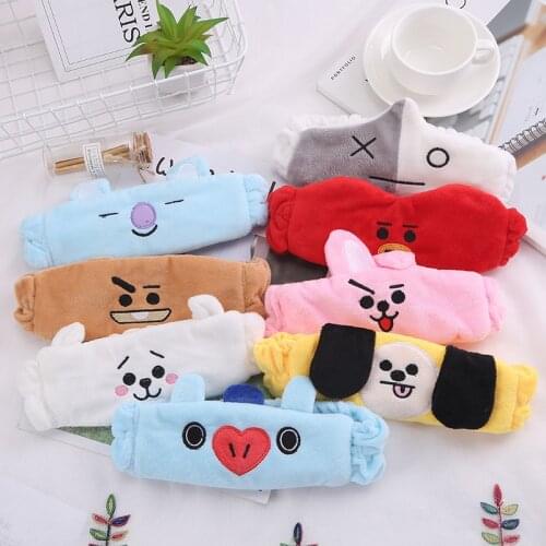Fashion Cartoon Cat Headband Women Shampoo Makeup Shower Hair Holder Hairbands Duck Bear Hair Bands Girl Hair Accessories