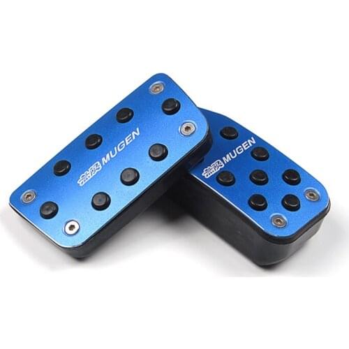 Mugen Power Anti Slip Accelerator Pedals Brake Pedal for AT Honda Fit Jazz GK5 Vezel HRV XRV City Crider 2014 - 2019