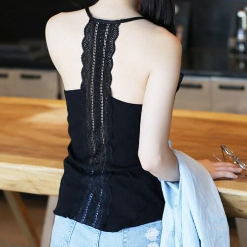 New Fashion Brands Summer Womens Clothing Sexy Off Shoulder T-Shirts Female V-neck Lace Up Tops Halter Spaghetti Strap Tees