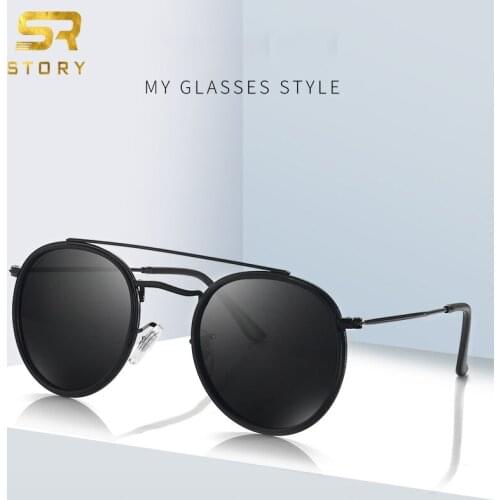 STORY 2021Popular Brand Polarized Sunglasses Classic Retro Men New Fashion Trend Wild Sun Glasses For Women Travel Gafas De Sol