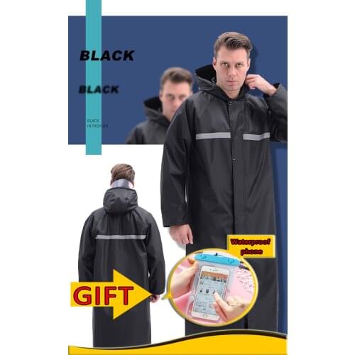 GAMAGE Raincoat Rain Pants Suit Mens Long Full Body Rainstorm Resistant and Waterproof Thick Point Motorbike Cycling raincoat