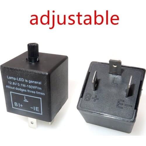 CF13/CF14/CF15 adjustable and unadjustable Car motorcycle Flasher Relay Fix LED Light Turn Signal Hyper Flasher relay