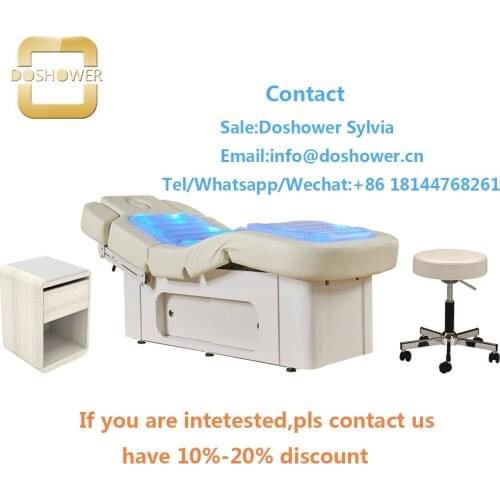 Spa beauty beds with facial electric bed for european style beauty lash massage bed