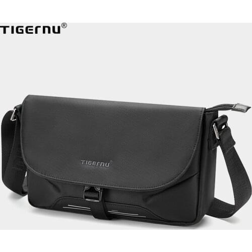 Tigernu New Fashion Anti theft Sling Bag For Men Light Weight Messenger Bags Water Repellent Shoulder Bags Men Travel Male Bags