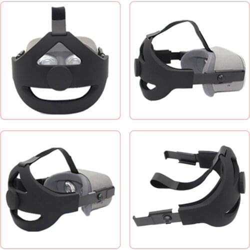 Comfortable Adjustable Head Strap For Oculus Quest 1 VR Headset AR Glasses Adjustable Foam Pad Pressure Relieving Accessories