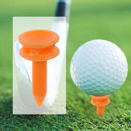 100pcs Mini Golf Tees Plastic Golf Nail Limit Pin Outdoor Golfer Accessory Golf Training Aids