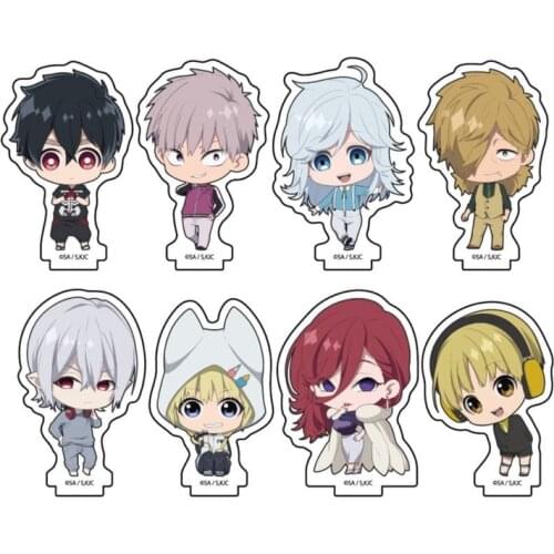 Anime kemono jihen Kusaka Inugami Kon Tademaru Shiki Acrylic Stand Figure Display Model Plate Desk Decor Cosplay Q Version Gifts