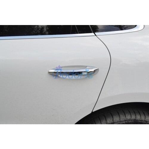 For Porsche Macan 2014 2015 2016 2017 Door Handle Cover and Bowl Insert Trim Panel Chrome Car Styling Accessories