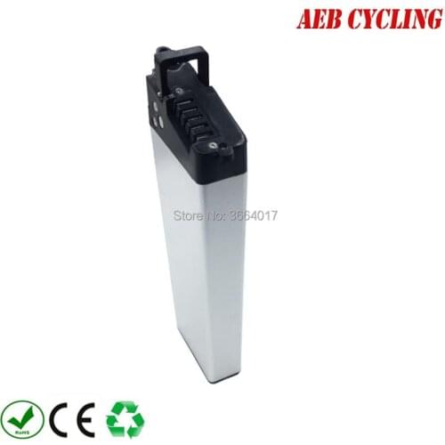 EU US free shipping and taxes 36V 13Ah Lithium ion battery pack inner tube battery with charger for folding bike