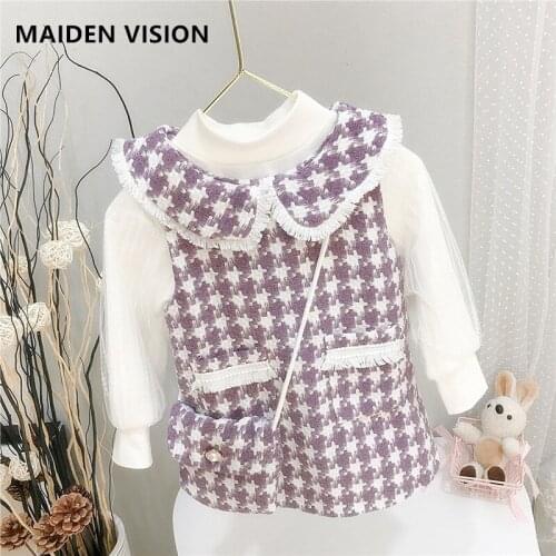 3pcs baby girl suit Spring Autumn girls dress baby vestidos kids dress children brand clothes shirt Linen cotton pocket Dress