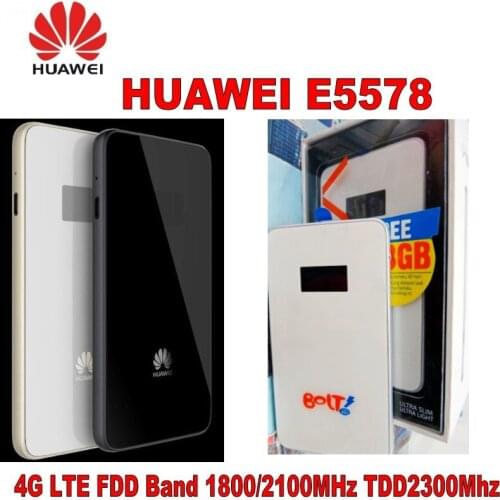 UNLOCKED HUAWEI E5578 LTE FDD/TDD Mobile Broadband Devices 4G 150Mbps WiFi Modem
