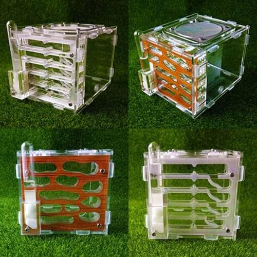 Ant Farm Acrylic Three-Dimensional Moisturizing Ant Nest Pet Ant Rearing Box Insect Supplies