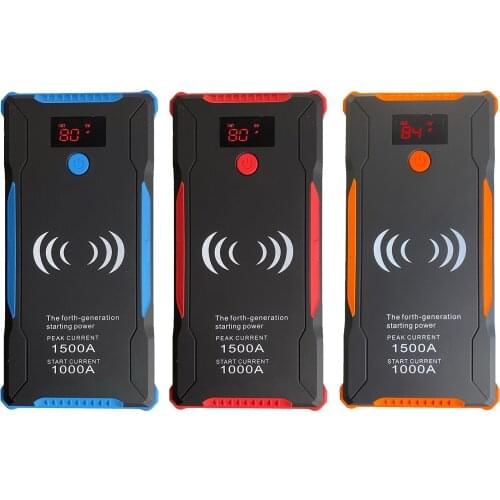 Portable Slim Auto Cars Jump Starter USB Power Bank Emergency Power Supply